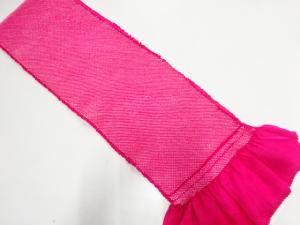 正絹　振袖用　絞り帯揚げ